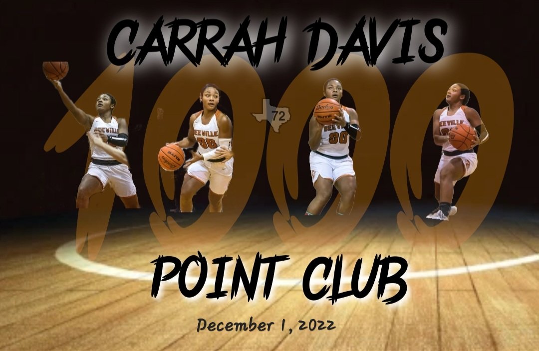 carrah2010's tweet photo. Such an incredible feeling to accomplish 1,000 career points in just a little over 2 seasons. I couldn't have done it without my teammates, past and present.

#DubZero
#LTBasketball
#BlazeBall
#StrongerTogether

@BlazeAcademy2 
@bisd_athletics 
@BeevilleISD 
@beepicsports https://t.co/wcuHuF4mRG