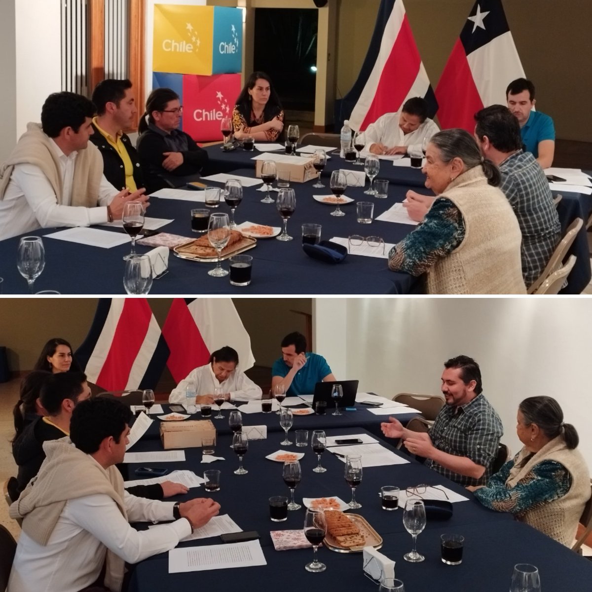 chileensanjose's tweet photo. Hoy se realizó la Asamblea Gral. de la Asociación Raíces Puro Chile. La Sra. Andrea Anfossi dió cuenta de su año de gestión y se eligió a la directiva 2023. Felicitamos al nuevo Pdte, Esteban Zolezzi; VicePdte,Lelio Andrade; Tesorera,Olimpia Vidal y; Secretario,Felipe Jiménez🇨🇱🇨🇷 https://t.co/U1FeG941nR
