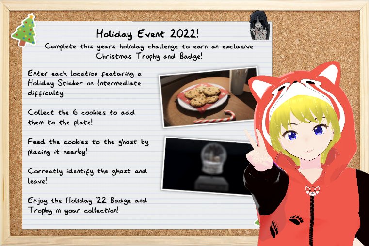 VtuberAmi's tweet photo. #Phasmophobia have released a new #Christmas update where we can get a trophy during this event. If you love collecting collectables, better get the trophy ASAP as it only for this year's Christmas! Hire me on Gank to have a pro ghost hunter by your side XD
#ganknow @ganknow https://t.co/TyxjaqO6Ip
