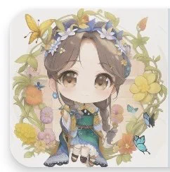 AIに私の絵食わせて使うってアニーにも私にも失礼だと思わんのかな(* ᐕ)?左私が描いた絵右AIに私の絵食わせてアイコンにしてたやつ 