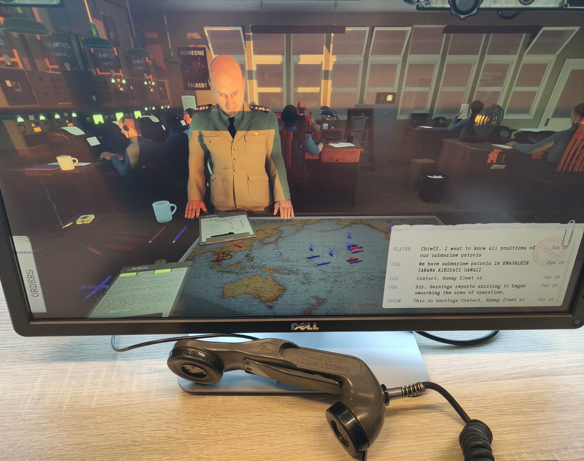 RadioCdrPacific's tweet photo. A piece of papier makes you an officer. A radio makes you a commander.

#game #strategygame https://t.co/WfLmY4Zhuo