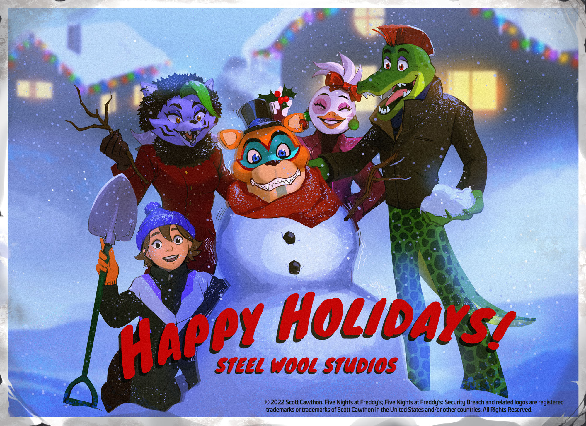 Steel Wool Studios on Twitter "Happy Holidays from the Steel Wool Team
