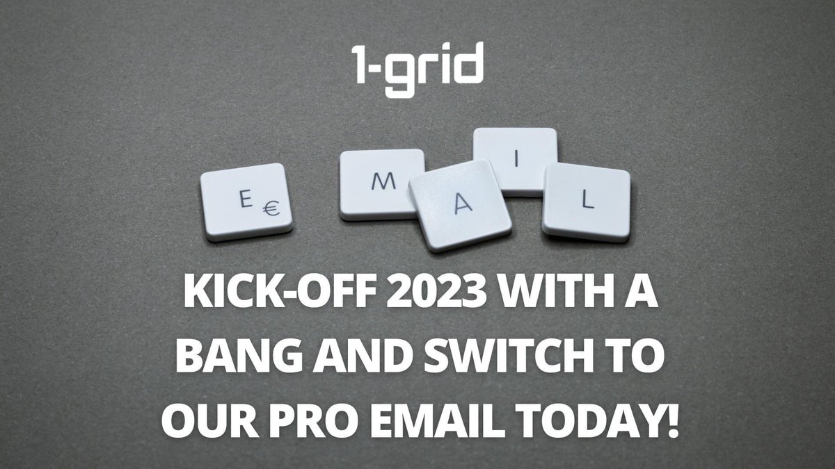 1grid_hosting's tweet image. Get organized with a pro email account from 1-grid! With features such as calendars, tasks, group chat, and video conferencing, you’ll never miss a beat.

Start 2023 the right way with 1-grid!

1grid.co/ProEmail

#businessemail #proemail #1grid #webhosting #webbuilder