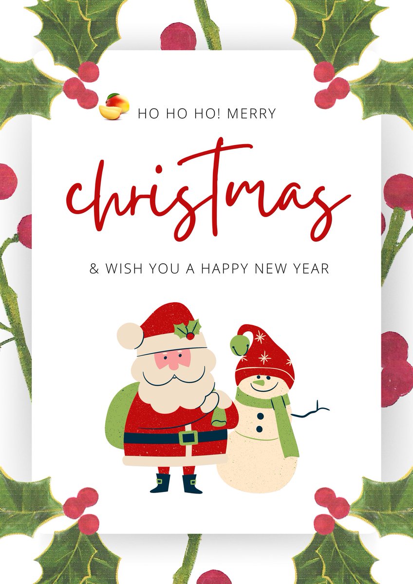 Mangocampaign's tweet photo. Good mango seedlings we bring, to you and your kin. We wish you a Merry Christmas and a Happy New Year!!!🎵🎶🎶🎶🎶🎶🎶 https://t.co/ufNdXZQ5vB
