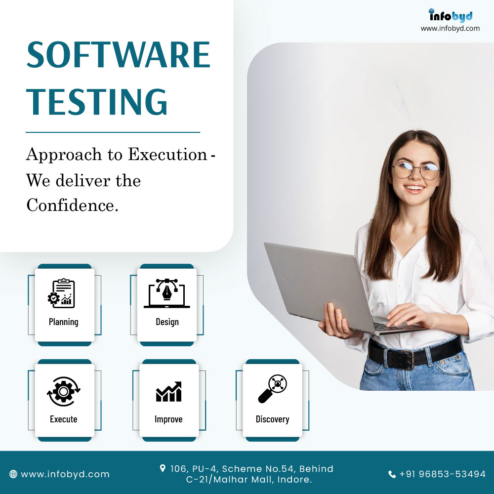 InfobydTeam's tweet photo. Approach to execution - We deliver the confidence
.
Want to build trust in your software?
.
Visit us at: https://t.co/oqo853t5gy
or call us: (+91) 96853-53494
.
#infobyd #softwaretesting #softwaretestingservices #softwaretestingcompanies #planning #design #execute #improve https://t.co/MdIybGBThx