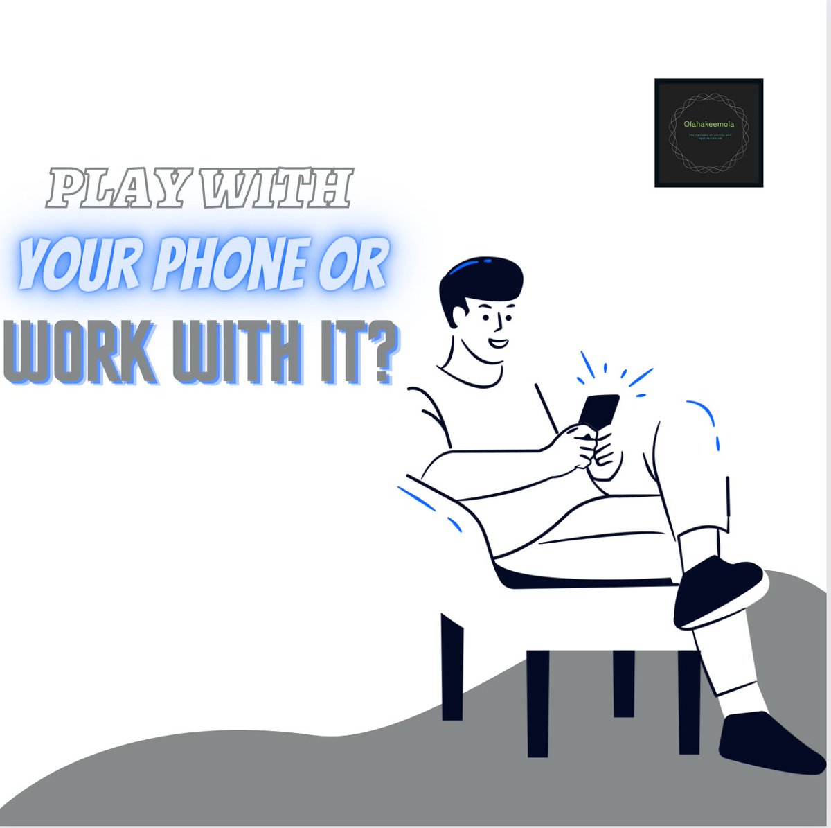 Play with your phone 📱 or work with it?
#Olahakeemola is asking which do you do more

#workinprogress #playtime #phonegraphy #lifestyle #time #timemanagement #tuesdayvibe #tuesdaymotivations #TuesdayMotivaton #tuesdaytease #TuesdayTeaser