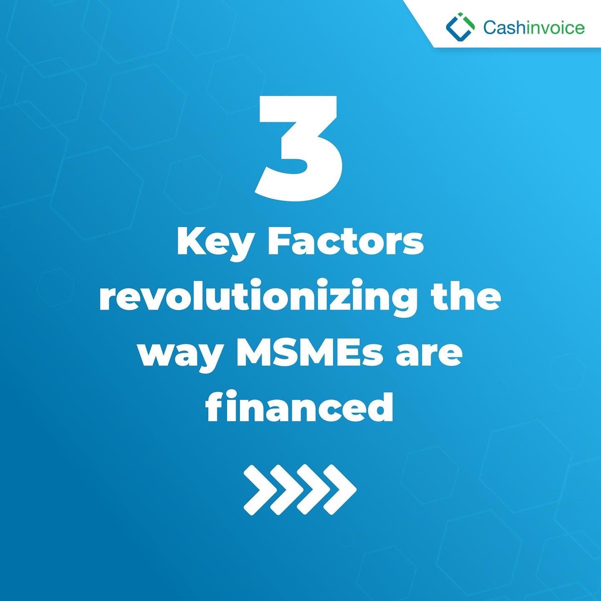 CashinvoiceI's tweet image. Among the several factors that shape the Supply Chain Finance industry, three main elements hold the potential to transform the way MSMEs are financed.

Swipe through the slides to learn more.

#Cashinvoice #MSME #SmallBusiness #SupplyChainFinance