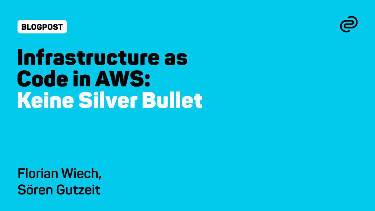 codecentric's tweet photo. Infrastructure as Code in #AWS: Welches Tool für welchen Zweck?

Florian und Sören geben in ihrem neuen Blogartikel einen Überblick über die #IaC-Tools #CloudFormation, Cloud Development Kit (#cdk) und #Terraform. https://t.co/vnwb92ySnY https://t.co/SkRHpHweyg
