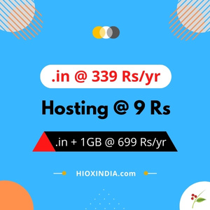 hioxofficial's tweet image. YEAR END SALE is ON! Get web hosting at just 9 rs/month. Hurry Up! Only for limited customers. #hioxindia #yearendsale #YearEndSale2022 #webhosting #cheapwebhosting
hioxindia.com