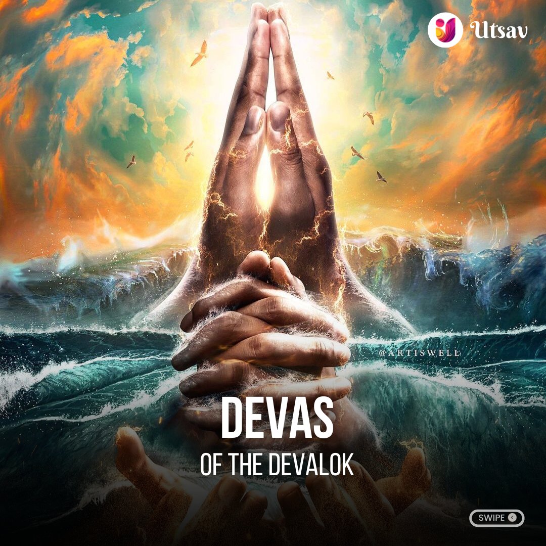 utsav_app's tweet photo. Devas of the Devalok
#devalok #bramha #vishnu #maheshwar #indra #surya https://t.co/CZP8uGUYZA