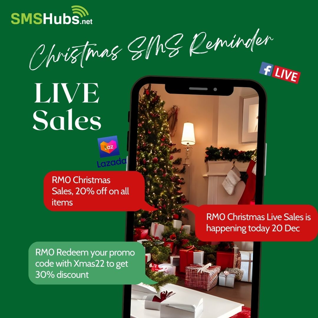🎄Christmas is coming! ☃️Get ready to notify your year end sales.

🎄Let's make this year a litter merrier with SMS!!

#Christmas #SMS #bulksms #newyear2023 #promo #smsservice