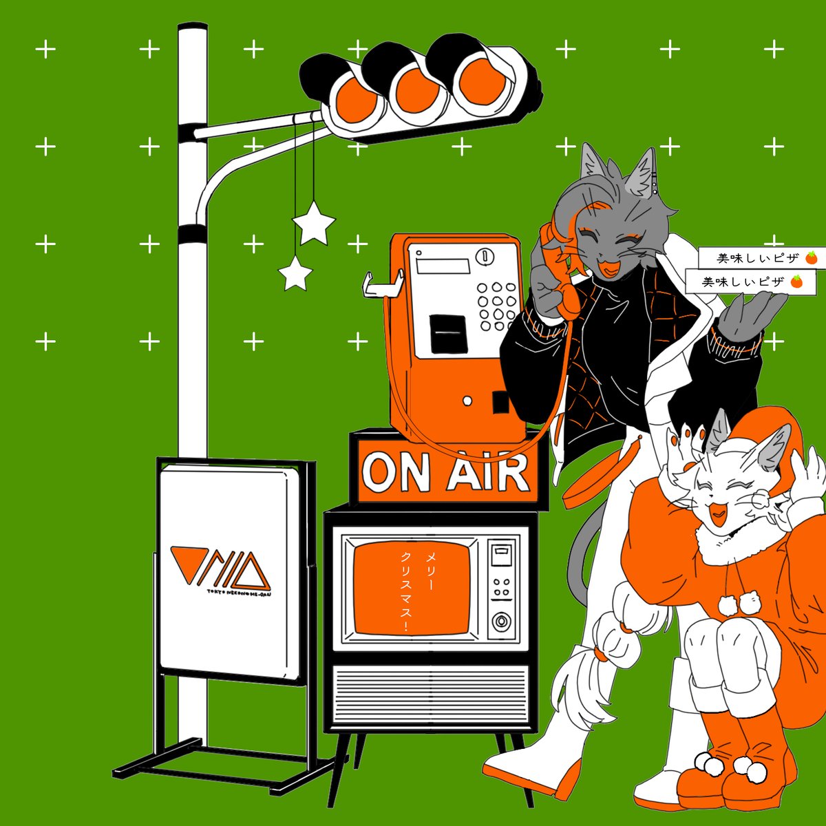 今年最後のホルダー様特典ができました！クリスマス仕様です🎄
今月時点でホルダーとなってくださった方全員にお配りいたします🎁

現在販売中の作品はこちら↓ぜひチェックしてみてください✨
#nftart 
opensea.io/assets/ethereu…
opensea.io/assets/ethereu…