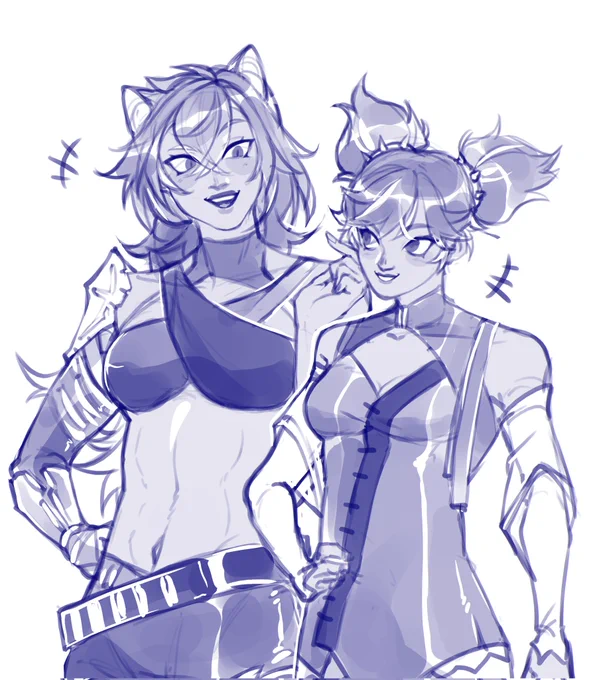 Sketch comms thread!getting into the rhythm of it lol 