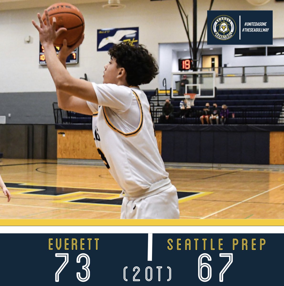 Everett Seagulls Boys Basketball (@seagullhoops) on Twitter photo Ty Bloomfield scored 22 pts, inc 3 FTs w/ :04 left in regulation to force OT, helping lead the Gulls to a gutty road win! <a href="/_IsaiahWhite/">Isaiah White</a> added 18, and Danny Savovic & <a href="/haydenconaxis__/">Hayden Conaxis</a> each went for 14. JV also had a 1 point dub…awesome night for the town💙💛 #TheSeagullWay Ty Bloomfield scored 22 pts, inc 3 FTs w/ :04 left in regulation to force OT, helping lead the Gulls to a gutty road win! <a href="/_IsaiahWhite/">Isaiah White</a> added 18, and Danny Savovic & <a href="/haydenconaxis__/">Hayden Conaxis</a> each went for 14. JV also had a 1 point dub…awesome night for the town💙💛 #TheSeagullWay