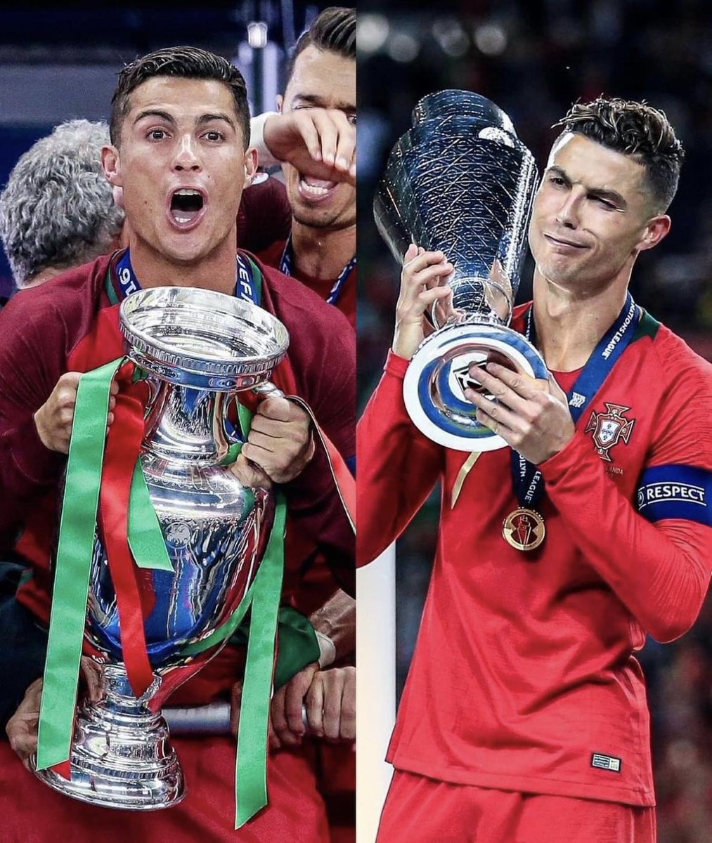 Cristiano Ronaldo achieved unprecedented National Team success without ever having the system supporting him. That’s what GOATs are made of.