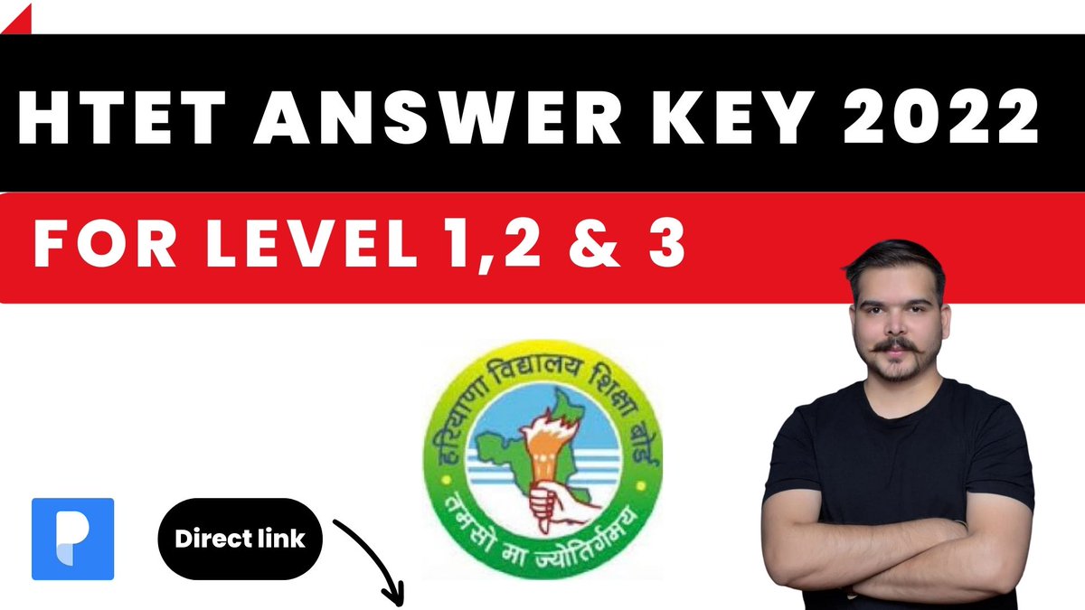 prepp_in's tweet image. HTET Answer key 2022: Check here
#prepp #htet2022
youtu.be/DToWcbIA9xg