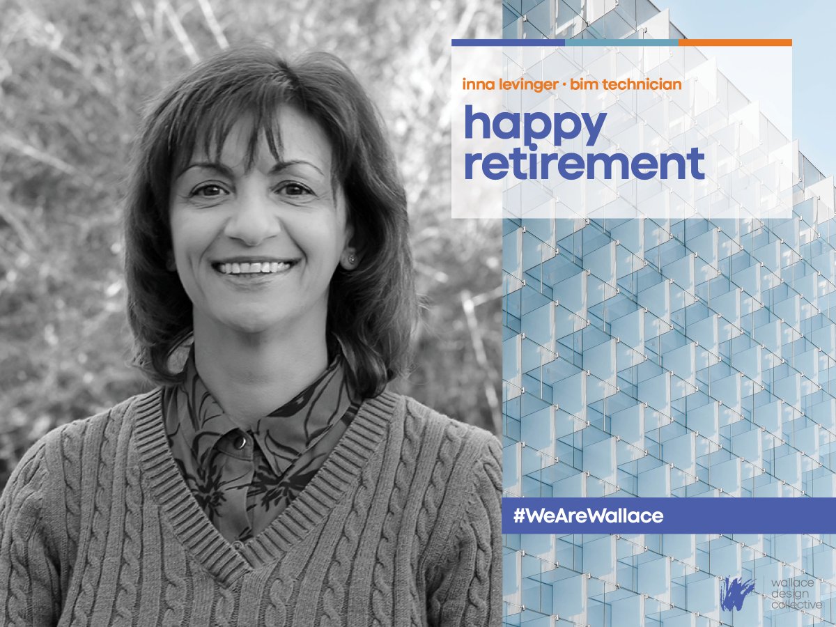 KSiStructural's tweet image. Congratulations to Inna Levinger on her upcoming retirement! We have been honored to have her as part of KSi Structural Engineers and #WallaceWorld and wish her the very best in her next great adventure! #WeAreWallace