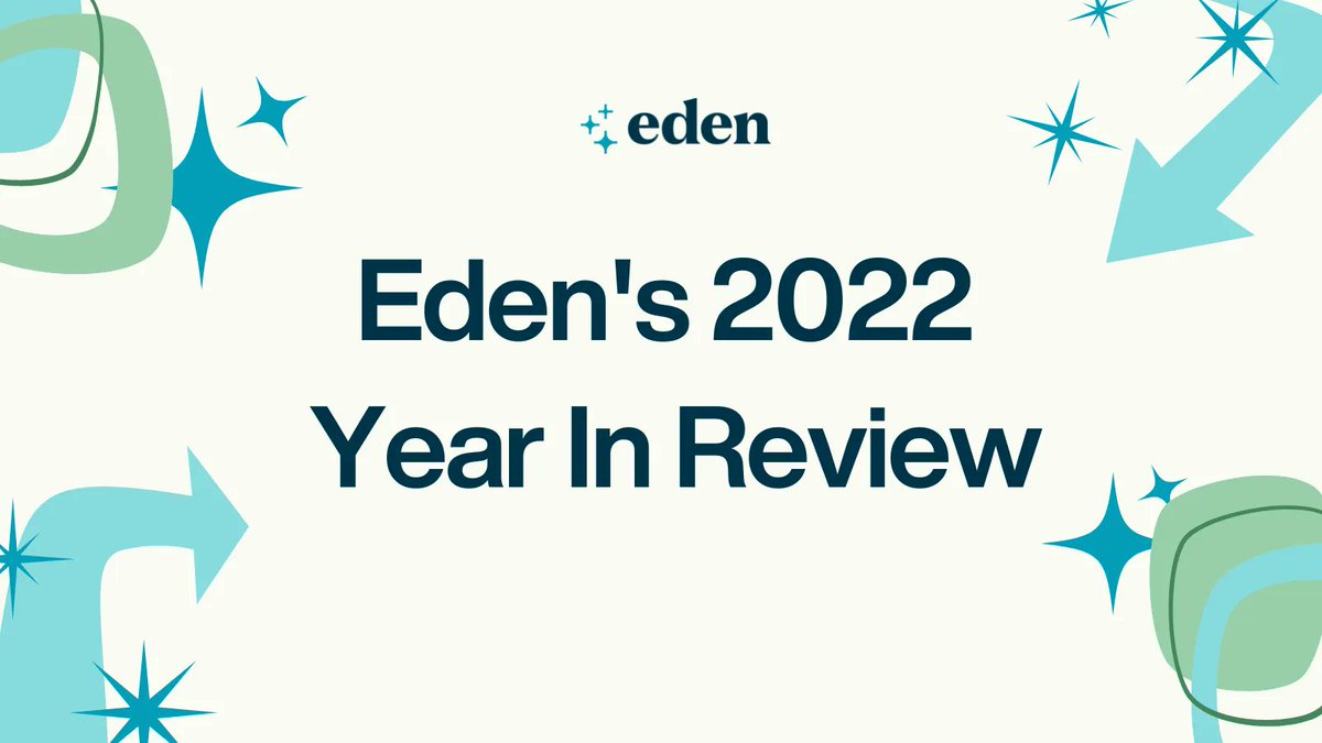 It’s been a big year at Eden!

Over the past 12 months we’ve launched three new products, dozens of new features, and 30+ new integrations. 

If you missed our monthly feature releases, here’s what happened in 2022: buff.ly/3jiYRpD
