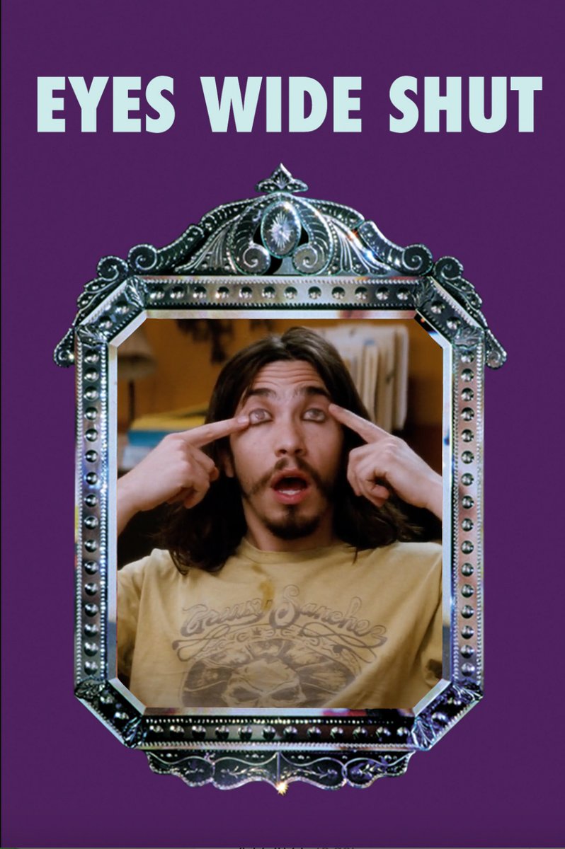 This laced pot is making it look like you have eyes or whatever