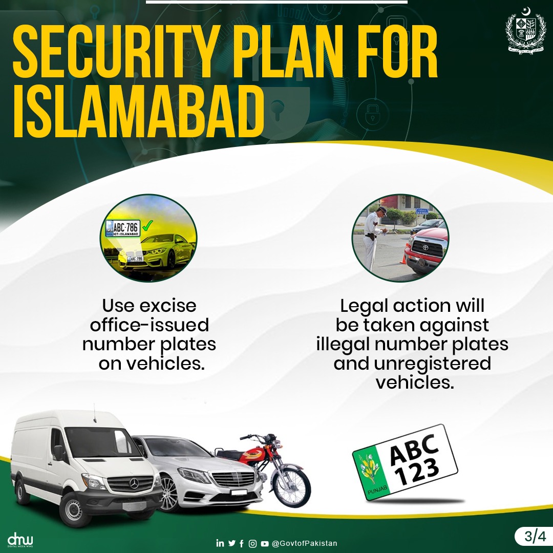 Government of Pakistan on Twitter "A special safety plan has been