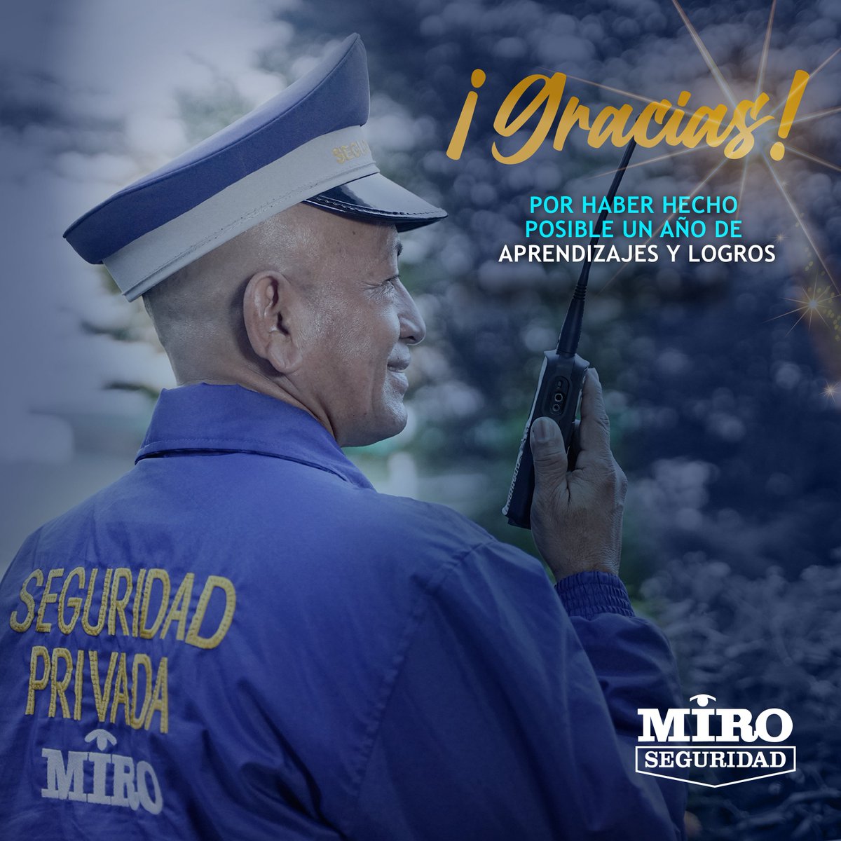 Hoy les damos las gracias por…

Confiar en nuestros guardas MIRO durante los 365 días de este año que termina. 👮🏻👮🏻‍♀️ Todos los aprendizajes y objetivos logrados en el 2022 no hubiesen sido posible sin ustedes. 💙

#MIROSeguridad #PasiónPorElServicio #MIRODistinto  #Seguridad