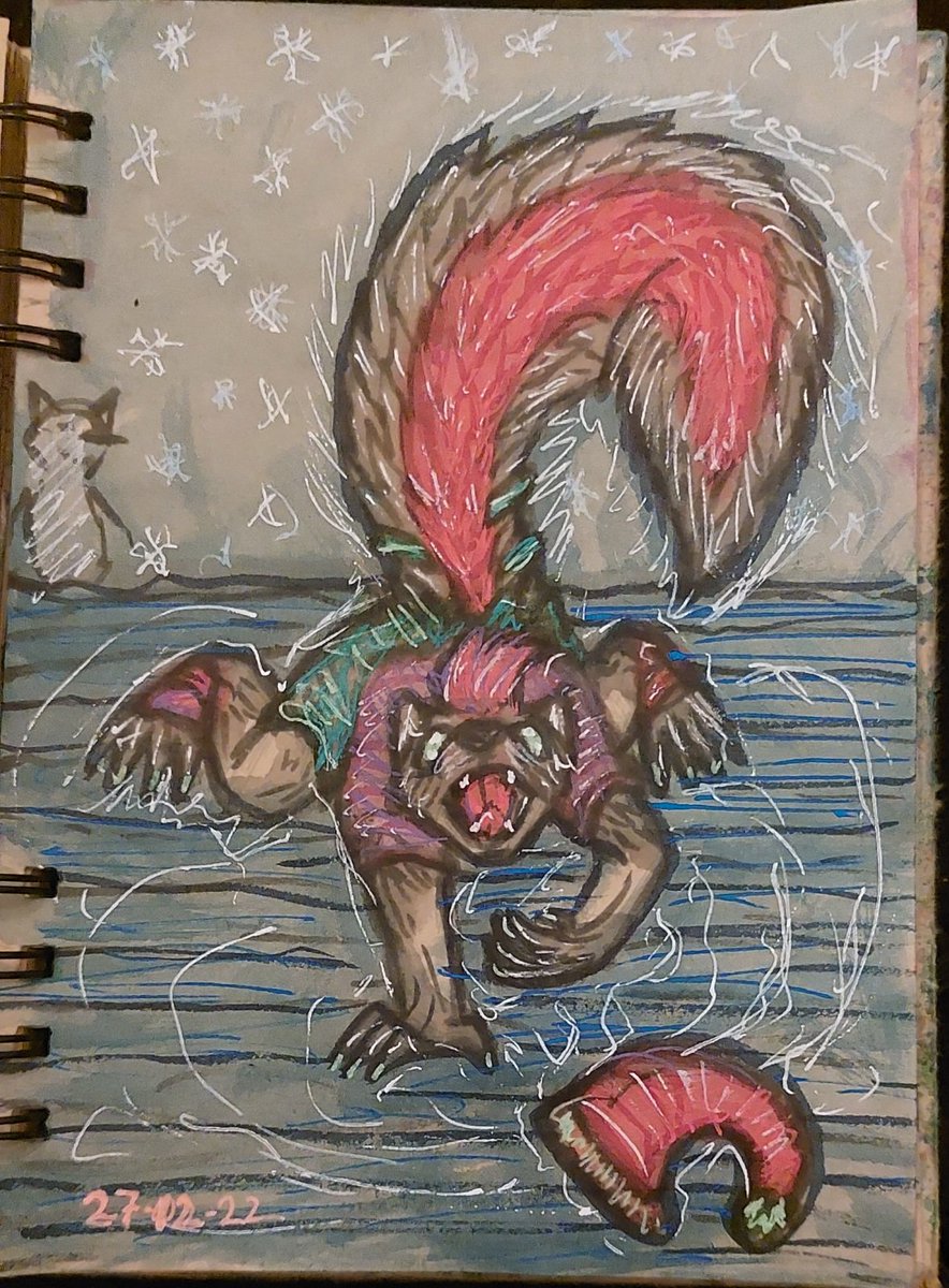 WolfMerciless's tweet photo. Well you set the holidays Stinks With a magic hat on So you better get used to the new stink It comes with Fur and a Tail
Daily art 2022 https://t.co/NyCZd4wywI.177
#tffur #Transfur #tfEveryday #TFTuesday https://t.co/9ofRN3hoDQ