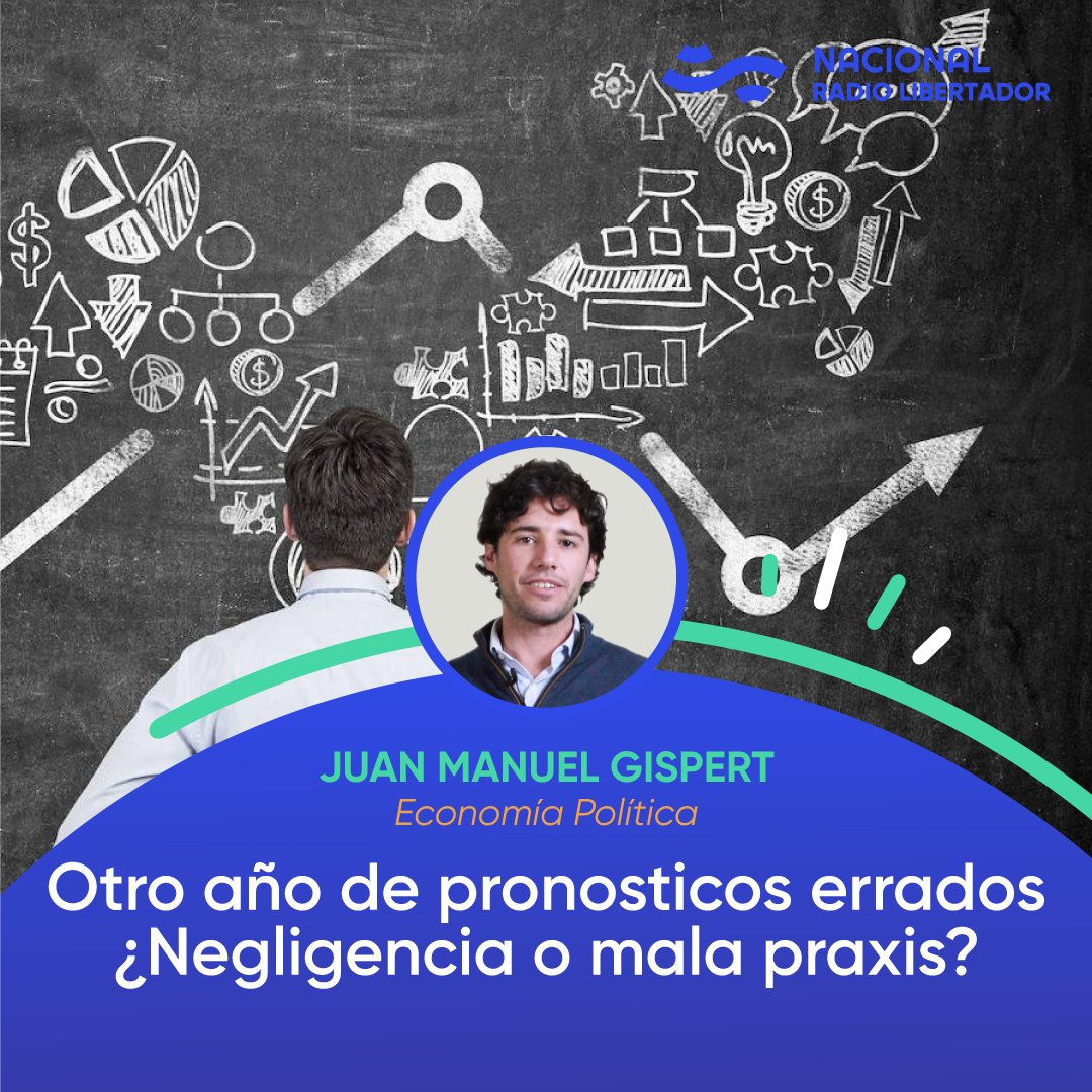 📻#MuchasGracias| Otro año de pronósticos errados ¿Negligencia o mala praxis?
“La percepción que se escucha, es que todo está mal,  en la realidad no todo está mejor, pero tampoco todo está peor” dijo <a href="/JuanGispert/">Juan Manuel Gispert</a> 
📲radionacional.com.ar/otro-ano-de-pr…