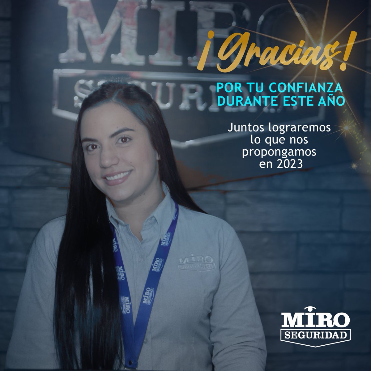 Gratitud por el año que se va y esperanza por lo que traerá el año que llega.

Gracias a todos por confiar en la familia MIRO para velar por su seguridad durante el 2022. 👮🏻👮🏻‍♀️ Esperamos seguir contando con todos ustedes para afrontar los retos que traerá consigo el 2023. 💙