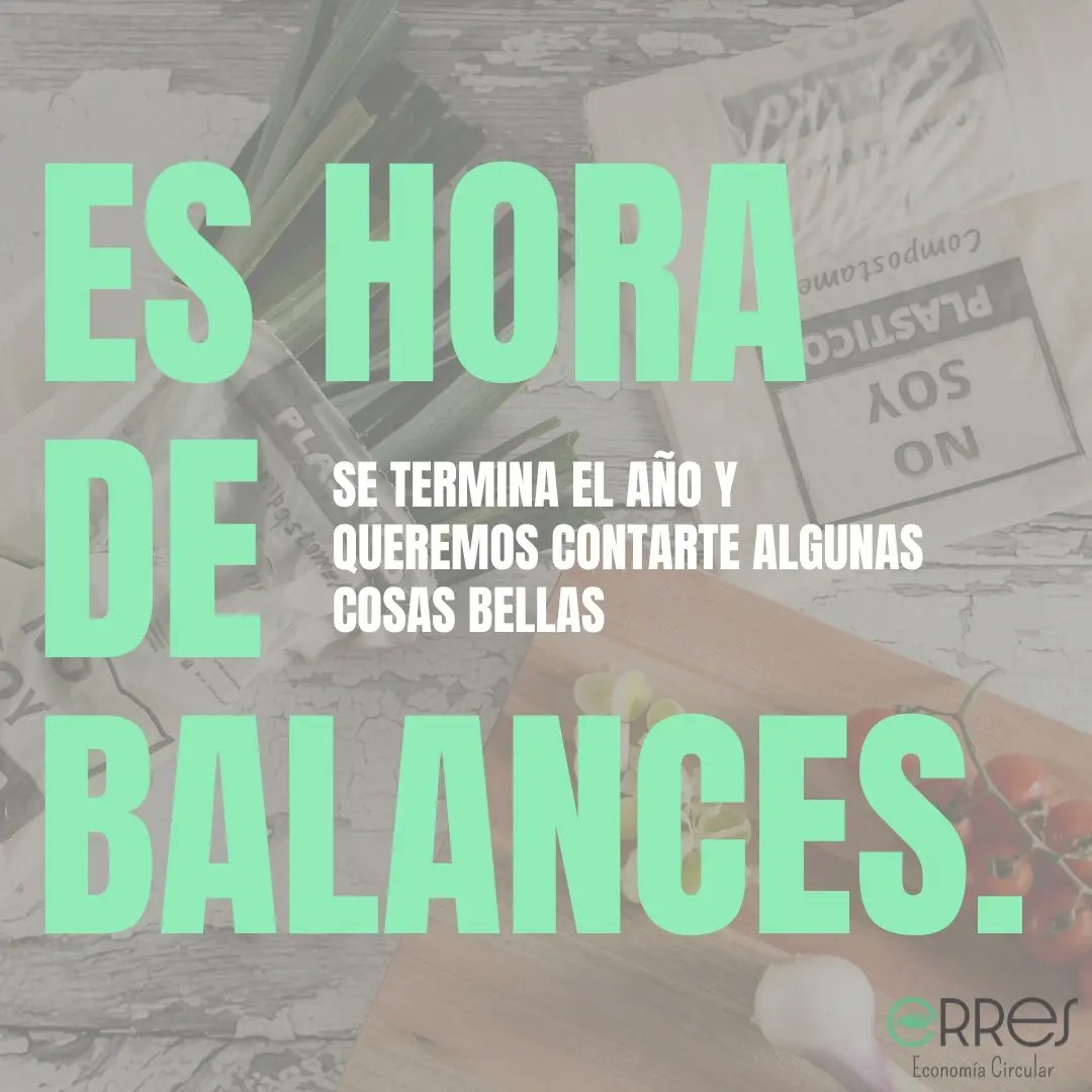 ErresEco's tweet photo. Nos gusta hacer las cosas de forma diferente, creativa, intentando no caer siempre en los lugares comunes, sin embargo, llega fin de año y somos NADA originales!! 
Hicimos nuestro "balance" y como consecuencia, salieron muchas cosas buenas y algunas de ellas queremos contarles: https://t.co/KKIHFZ4Ken