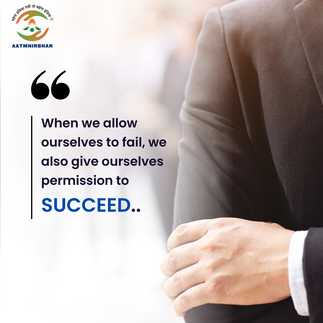 stepoutlab's tweet photo. When we allow ourselves to fail
We also give ourselves permission to SUCCEED 
#aatmnirbhar #AatmnirbharBharat

#inspirationaltudentsuccess

#learning #motivation #motivational

#motivationalquotes #trending #trendy #trendingnow
#inspiringquotes #dreambig #studentlife #inspiration https://t.co/AaoBaBxAmL