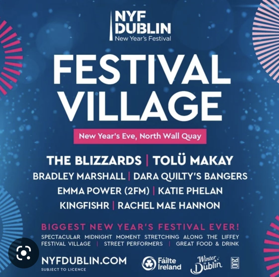 CollectiveMgmt (@collectivemgmt) on Twitter photo <a href="/AineGavin2/">Áine Gavin</a> <a href="/gavinjames/">Gavin James</a> <a href="/theblizzards/">The Blizzards</a> family New Years Count down is from 4-7pm (main stage and Festival Village Stages) and then the New Years Count Down from 8pm <a href="/AineGavin2/">Áine Gavin</a> <a href="/gavinjames/">Gavin James</a> <a href="/theblizzards/">The Blizzards</a> family New Years Count down is from 4-7pm (main stage and Festival Village Stages) and then the New Years Count Down from 8pm