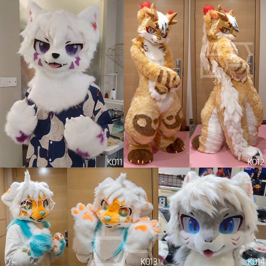 The fursuit collection I made in 2022
赶个末班车做了个合集！