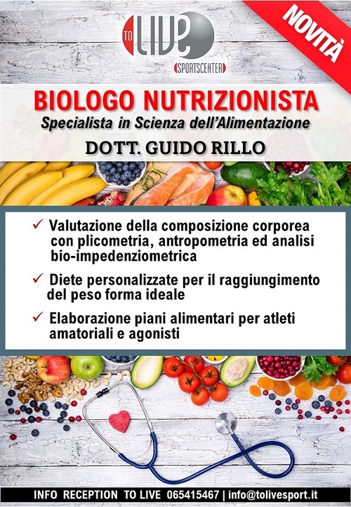 🎄 A Natale puoi...😋
... poi da Gennaio ci pensiamo noi!💪😄

📣 Tornano gli appuntamenti con il nostro biologo nutrizionista, specialista in Scienza dell'Alimentazione!! 🍝🥗
✅ GIO 5, LUN 9, MER 18, MERC 25

☎️INFO 065415467 
#tolivesportscenter #Salute #benessere