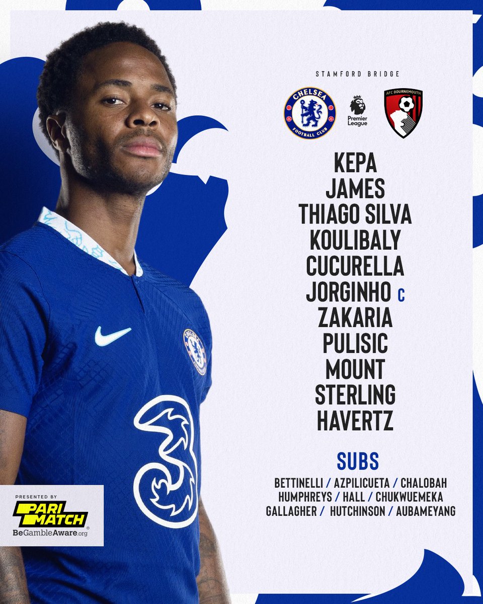 ChelseaFC's tweet photo. Ready and waiting! 💪

@ParimatchGlobal | #CheBou https://t.co/BVkt5Es28Y
