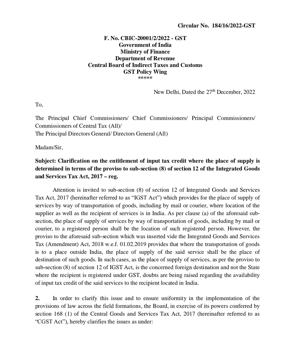 Taxation Updates 📊 on Twitter "Supply of service by way of