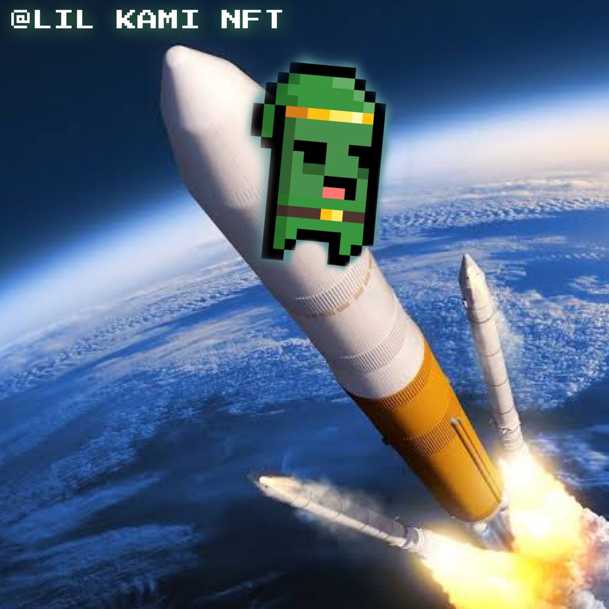 0x8x8x_'s tweet photo. Anyone joining me to the moon?! 🚀@LilKamiNFT #kamifollowkami #web3 #NFTCommunity #NFTs #pixelart #viral #NFTProject https://t.co/aM5fLVqIJa