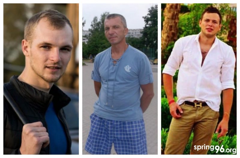 Tsihanouskaya's tweet photo. We must not forget that heroic rail partisans are helping 🇺🇦 by attacking Russian military transports through Belarus. Today, Dzmitry Ravich, Dzianis Dzikun &amp; Aleh Malchanau were sentenced to 21-23 years in prison for railway sabotage. Belarusians won't stop fighting for Ukraine! https://t.co/fs0dMwCeqD