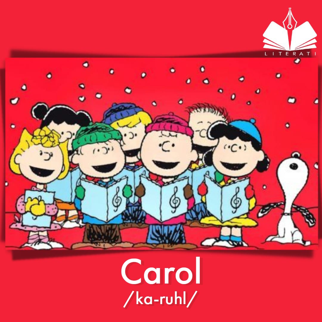 Literarynitrr's tweet photo. Sing your heart out with today's #WOTD: Carol!

These festive tunes are the perfect way to celebrate the holiday season. 
Sing along and join in on the festivities.

#WordPress  #Christmas  #carols #holidays https://t.co/j0seZbv1g9