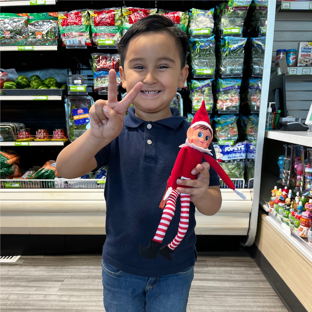 Don't forget to take an elfie with Buddy the Elf in select MNC stores ...