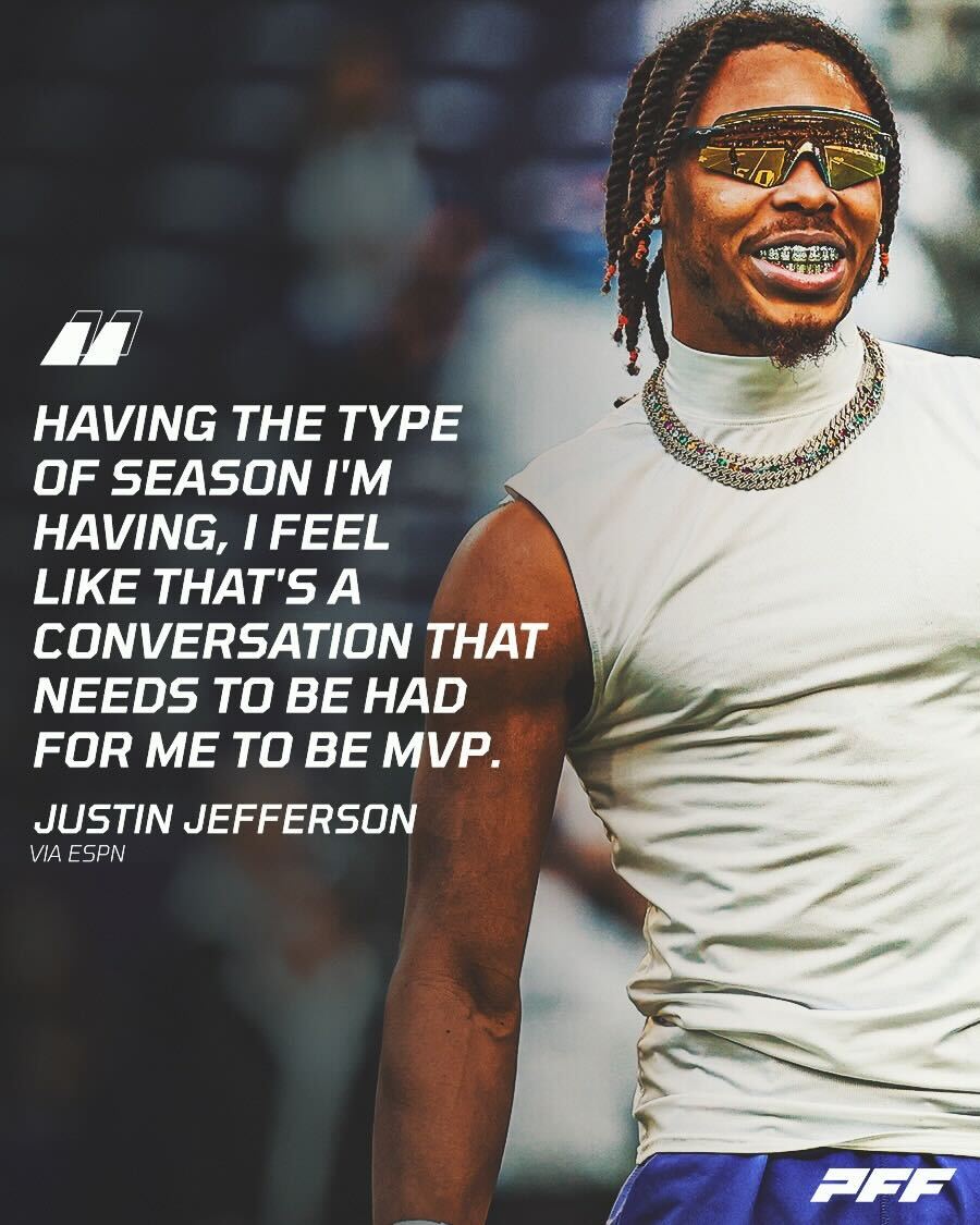 Does Justin Jefferson deserve MVP consideration?