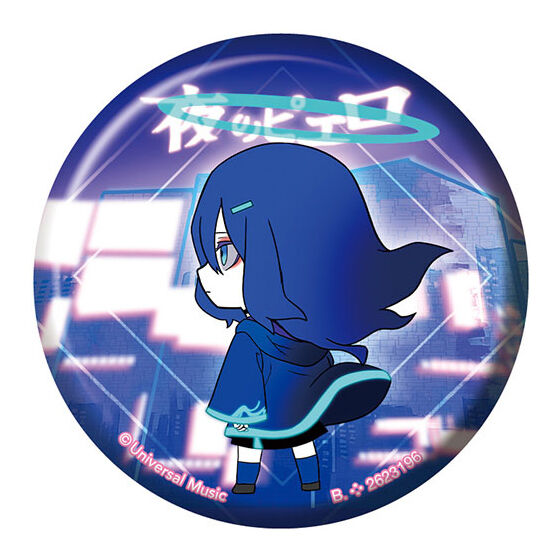 「夜のピエロ缶バッチめちゃ欲しい・・・ 」|ケイゴイノウエ/KEIGO INOUEのイラスト