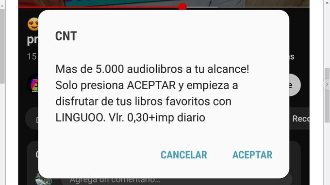 Carlos GSS (@carlosl46984152) on Twitter photo <a href="/CNT_EC/">CNT Ecuador</a> Les digo públicamente que dejen de enviar a todos los usuarios, incluidos a mi número, esas estafas con mensajes de promos que aparecen intempestivamente cuando uno se encuentra navegando por internet.
Ya dejen de estafar a la gente y jueguen limpio.
Byron Castillo.
Magallanes. <a href="/CNT_EC/">CNT Ecuador</a> Les digo públicamente que dejen de enviar a todos los usuarios, incluidos a mi número, esas estafas con mensajes de promos que aparecen intempestivamente cuando uno se encuentra navegando por internet.
Ya dejen de estafar a la gente y jueguen limpio.
Byron Castillo.
Magallanes.