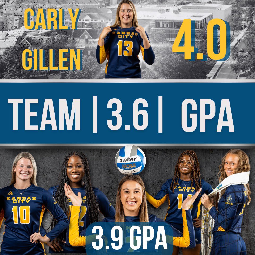 KCRoosVB's tweet photo. A 3.6 team average while in season goes to show just how determined and hard working these young women are. Congrats Carly Gillen, junior middle, on a 4.0! Stud π€ #KCcommit | #KCconnect | #KCcompete https://t.co/Q3l9bnC8rh