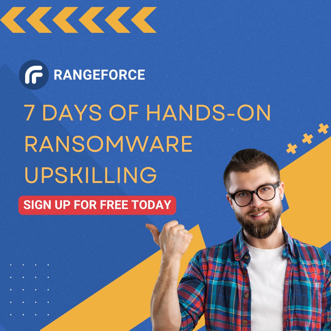 CyberbitGlobal's tweet photo. The holidays may be winding down, but we're still in the giving spirit! 🎁
Sign up for your free trial of the award-winning RangeForce platform: https://t.co/SbPEGOcVVt
#ransomware #rangeforce #cybersecurity #cybersecuritytraining https://t.co/z2BH2IO2iN