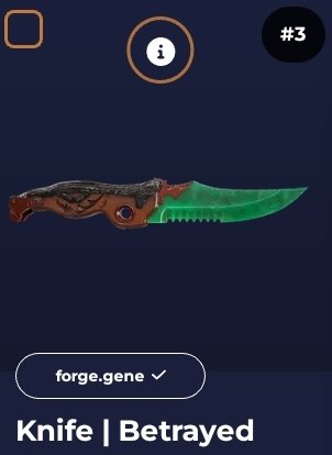 voice4peace_'s tweet image. Damn that is dope 💯🔥 Thanks @Daffo_io @TheForgeArena for the xmas giveaway. I can't wait to let @anyobservation have a feel 😏🔪

#ForgeArena @WAX_io #P2E 🎮