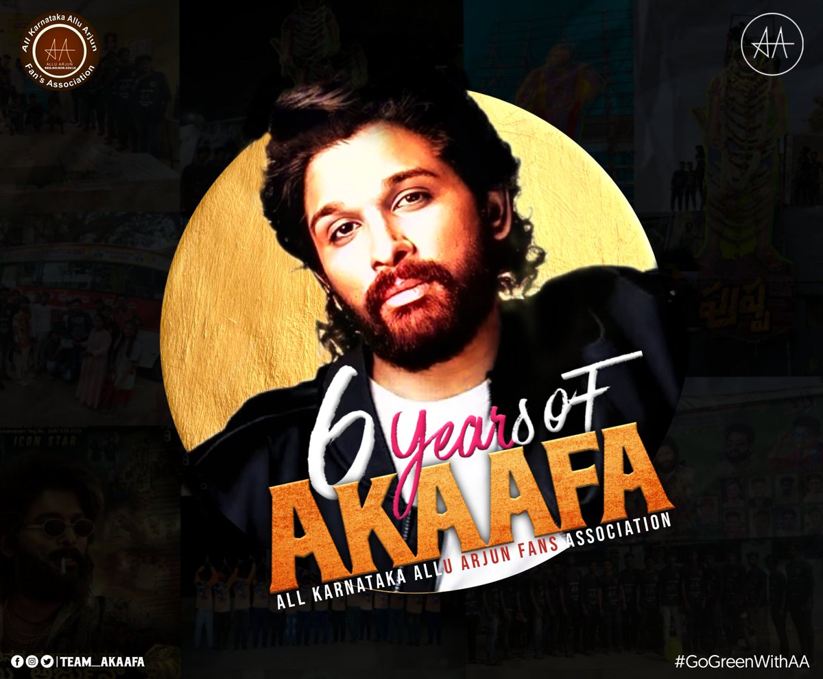 AAFAKarnataka's tweet photo. It's Been 6 Years Since Team Launched by @alluarjun garu ♥️

Here's 6 Years AKAAFA CDP ♥️

#6YearsOfAKAAFA @alluarjun https://t.co/czCjJGpgH6