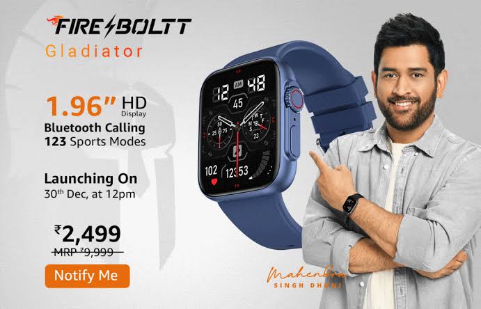 techiekiran_'s tweet image. Fire Boltt Gladiator, an affordable look a like the Apple Watch Ultra
1.96" Display
600 nits brightness
123 sports mode
7 days battery life
IP67 Rating
Inbuilt 2048 &amp;amp; battleship games
Launch 30th Dec. 
Price: ₹2499
#techiekiran #FireBolttGladiator