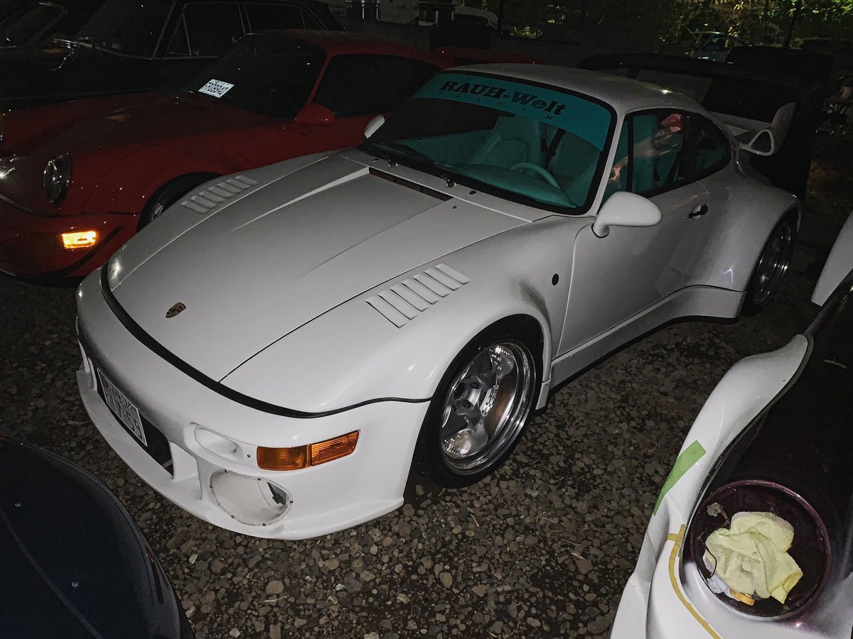 In case you haven't seen this, a slant nose RWB. #slantnose #rwb #rauhweltbegriff #porsche