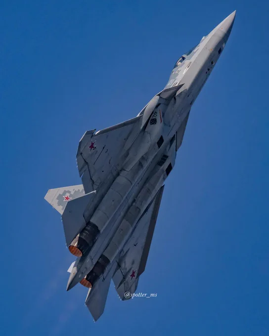 Su-57 Stealth Fighter: News #8 - Page 25 Fk_CeSWWQAUdhPo?format=webp&name=small