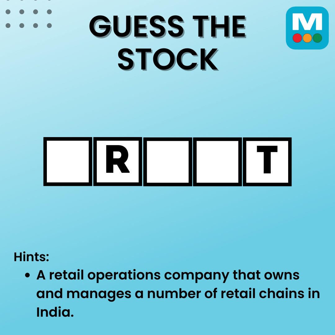 Marketsmojo's tweet photo. Can you guess this stock?
Comment below your answer
For more - https://t.co/UZUhxmqfrD
#Guessthestock #stockstowatch #stocks #stockmarketindia #nifty #investing #nse #finance #guessingingame #newguess #market #sensex #trading #MarketsMojo https://t.co/ZctTnNeApR